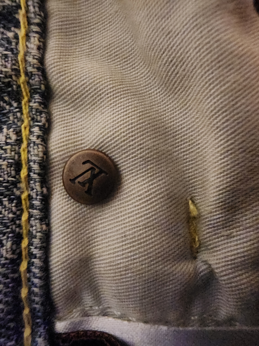 Louis Vuitton 3D Damier Denim Shorts - Picture 10 of 13